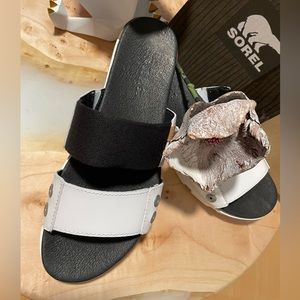 Sorel Torpeda slide sandals